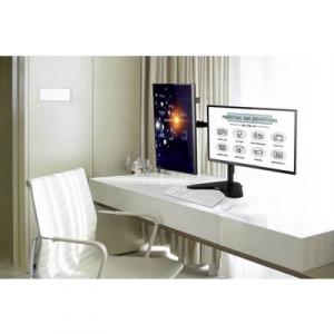 Asztali monitortartó 2 monitorhoz 33-81,3 cm (13-32) dönthető/forgatható SpeaKa Professional Secundus