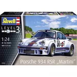 Revell 07685 Porsche 934 RSR Martini Autómodell építőkészlet 1:24