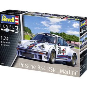 Revell 07685 Porsche 934 RSR Martini Autómodell építőkészlet 1:24