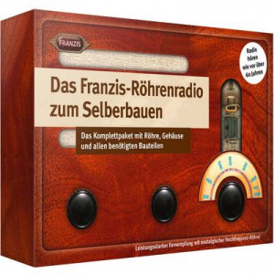 Franzis Verlag 67041 Das Franzis-Röhrenradio zum Selberbauen Építőkészlet 14 éves kortól