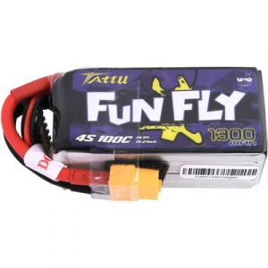 Tattu Akkucsomag, LiPo 14.8 V 1300 mAh Cellaszám: 4 100 C Soft doboz XT60