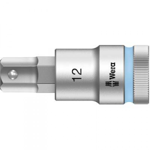 Wera 8740 C HF 05003826001 Belső hatlap Dugókulcs bit betét 12 mm 1/2 (12,5 mm)