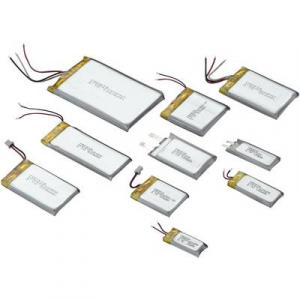 Renata lítium-polimer akku 3,7 V, 85 mAh, 14,9 x 16,8 x 6,8 mm, ICP641414PE