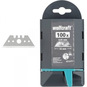 Professzionális trapéz pengék 0,65x52 mm Wolfcraft 4314000