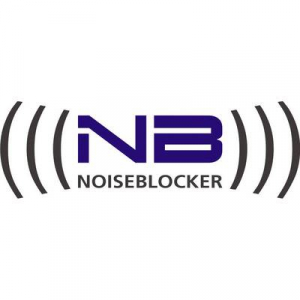 NoiseBlocker M12-PS Számítógépház ventilátor Fekete, Szürke (Sz x Ma x Mé) 120 x 120 x 25 mm