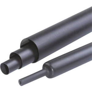 Hongshang HRA3 180/50 Zsugorcső ragasztóval Fekete 180 mm Zsugorodási arány:3:1 1.22 m