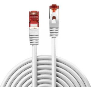 RJ45 Hálózat Csatlakozókábel 3.00 m Fehér LINDY
