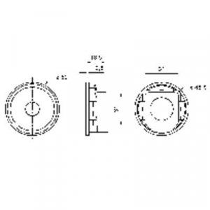 2  5 cm Sz&eacute;less&aacute;v&uacute; hangsz&oacute;r&oacute; Visaton K 50 WP 2 W 8 ?