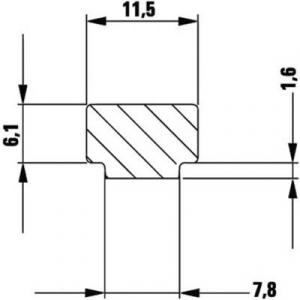 GTRH 160/60 teljes acél asztali bilincs Bessey GTR16S6H