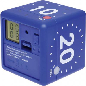 TFA Dostmann CUBE Időzítő Kék digitális