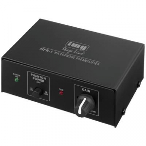 1 csatornás Mikrofon vezérlőerősítő IMG STAGELINE MPR-1