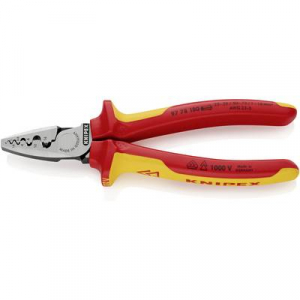 Knipex 97 78 180 Krimpelőfogó Érvéghüvelyek 0.25 ... 16 mm2