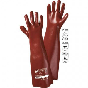 L+D worky VINYL-60 1443 Vinil Munkakesztyű EN 388 , EN 374 Cat III 1 db