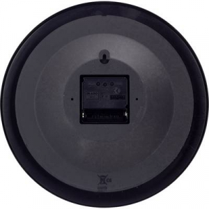 Analóg rádiójel vezérelt falióra, O 25 cm, ezüst