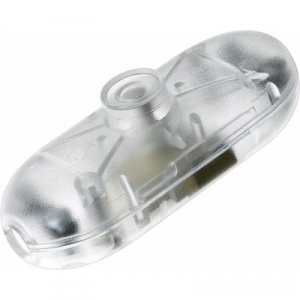 interBär 1 pólusú zsinórkapcsoló, 2 A 250 V/AC, átlátszó