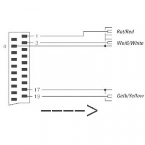 SpeaKa Professional SCART / RCA Átalakító [1x SCART dugó - 3x RCA alj] Fekete