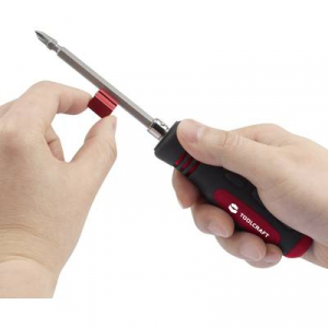 Bit csavarhúzó, egyenes és kereszthornyú, Toolcraft