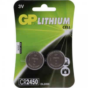 GP Batteries CR2450 Gombelem CR 2450 Lítium 600 mAh 3 V 2 db