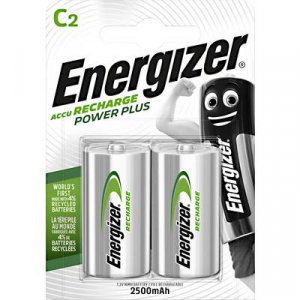 Baby akku C NiMH, 1,2V 2500 mAh, 2 db, Energizer LR14, LR15, C, AM2, MN1400, 814, E93, LR14N, UM2