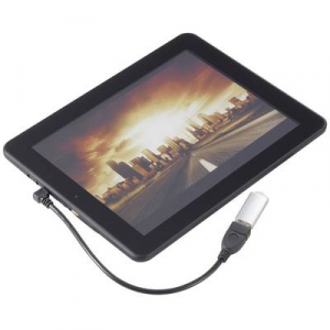 OTG kábel, USB 2.0, mikro B dugó/A hüvely, 10 cm, Renkforce