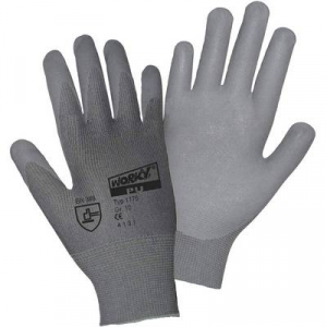 L+D worky Nylon PU DMF-FREE 1175-7 Nylon Munkakesztyű Méret (kesztyű): 7, S EN 388 CAT II 1 pár