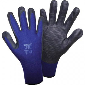 Showa 380 NBR 1163-8 Nylon Munkakesztyű Méret (kesztyű): 8, M EN 388 CAT II 1 pár