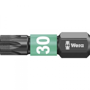 867/1 IMP DC TORX® TX 30 x 25 mm Wera 05057626001 TX 30 6,3 mm (1/4) Hossz:25 mm