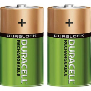Góliát akku D NiMH, 1,2V 2200 mAh, 2 db, Duracell HR20, LR20, D, AM1, XL, MN1300, 813, E95, LR20N, 13A