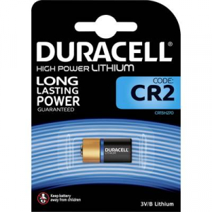 CR 2 fot&oacute;elem, l&iacute;tium, 3V 800 mAh, Duracell EL1CR2, KCR2, RLCR2, DLCR2, DLCR2B, DR2R, RLCR2-L, 5046LC, CR17355