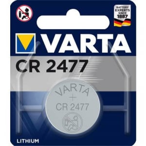 Varta Electronics CR2477 Gombelem CR 2477 Lítium 850 mAh 3 V 1 db