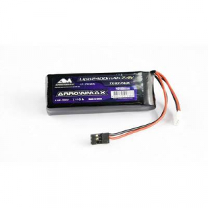 ArrowMax Modell vevő akku (LiPo) 7.4 V 2400 mAh stick JR