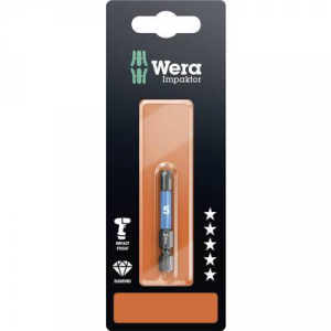 840/4 IMP DC 1 x 5,0x50 Impaktor Bit Wera 05073945001 hossz:50 mm