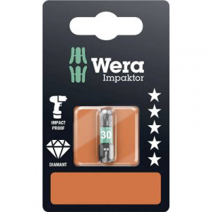 Gyémántbevonatos ötvözött szerszámacél Torx BIT T 30 Wera 867/1 IMP DC SB SiS 05073926001