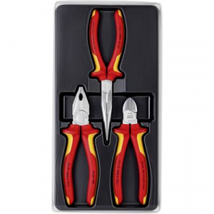 3 részes VDE fogó készlet, Knipex 00 20 12