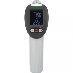 Infra hőmérő, harmatpont mérő műszer, penészesedés jelzéssel Voltcraft IR-SCAN-350RH/2