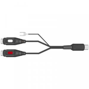 SpeaKa Professional RCA / DIN csatlakozó Audio Y adapter [1x Dióda dugó, 5 pólusú (DIN) - 2x RCA alj] Fekete