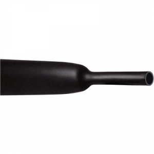 CellPack 148842 Zsugorcső ragasztó nélkül Fekete 12 mm Zsugorodási arány:3:1 1 m