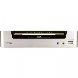 2 portos USB-s KVM switch, (billentyűzet, video, egér) elosztó, HDMI elosztó és USB 2.0 Hub Aten CS1792-AT-G