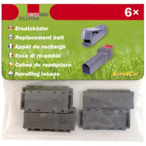 Tartalék csalétek a Maushaus SuperCat és No See - No Touch egércsapdákhoz 6 db Swissinno 1 090 001K