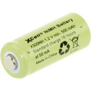 Lady akku N, NiMH, 1,2V 500 mAh, Xcell X500NH, N, LR1, LR01, E90, LR1-N, LR1/E90, 4001, AM5, KN