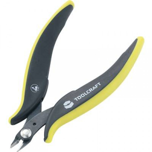 TOOLCRAFT 2238826 TO-6716478 ESD Oldalcsípőfogó Fazetta nélkül 128 mm