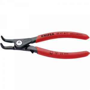 Seeger gyűrű fogó Alkalmas Külső csapágygyűrűk 10-25 mm Hegy forma Hajlított, 90° Knipex 49 41 A11