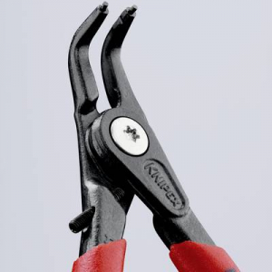Seeger gyűrű fogó Alkalmas Külső csapágygyűrűk 10-25 mm Hegy forma Hajlított, 90° Knipex 49 41 A11