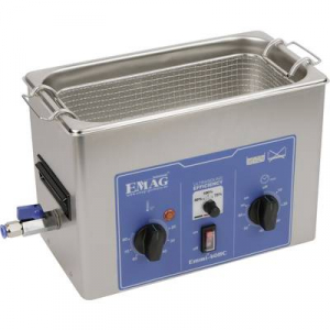 Ultrahangos tisztító 4 l, 250 W, 30 - 85 °C, 300 x 155 x 100 mm, rozsdamentes acél, Emag EMMI 40HC