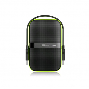2TB 2,5" Silicon Power Armor A60 USB 3.0 külső winchester fekete (SP020TBPHDA60S3K)