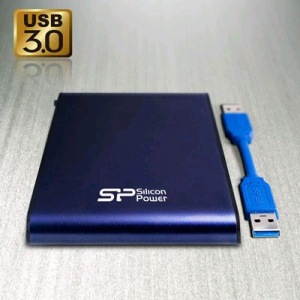 2TB 2.5" Silicon Power Armor A80 USB külső winchester kék (SP020TBPHDA80S3B)