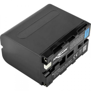 Kamera akku Ansmann Megfelelő eredeti akku NP-F970 7.4 V 6600 mAh A-Son NP-F970