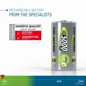 Ansmann maxE HR20 Góliátakku NiMH 5000 mAh 1.2 V 1 db