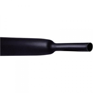 CellPack 145122 Zsugorcső ragasztó nélkül Fekete 2.40 mm Zsugorodási arány:2:1 1 m
