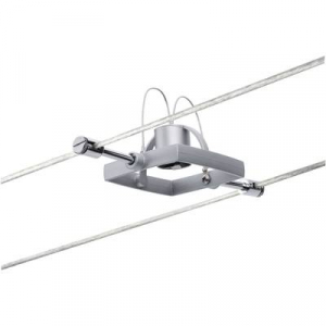 Kisfeszültségű zsinóros rendszer lámpa Univerzális GU5.3 10 W LED Paulmann Króm (matt)